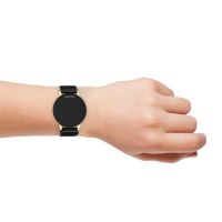 OOZOO | Smartwatch unisex goud/zwart mesh 3